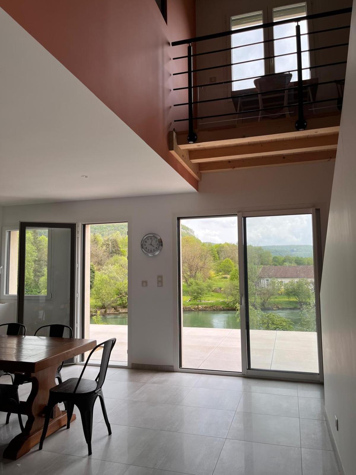 Maison De Vacances - Vue Panoramique Riviere Ornans Esterno foto